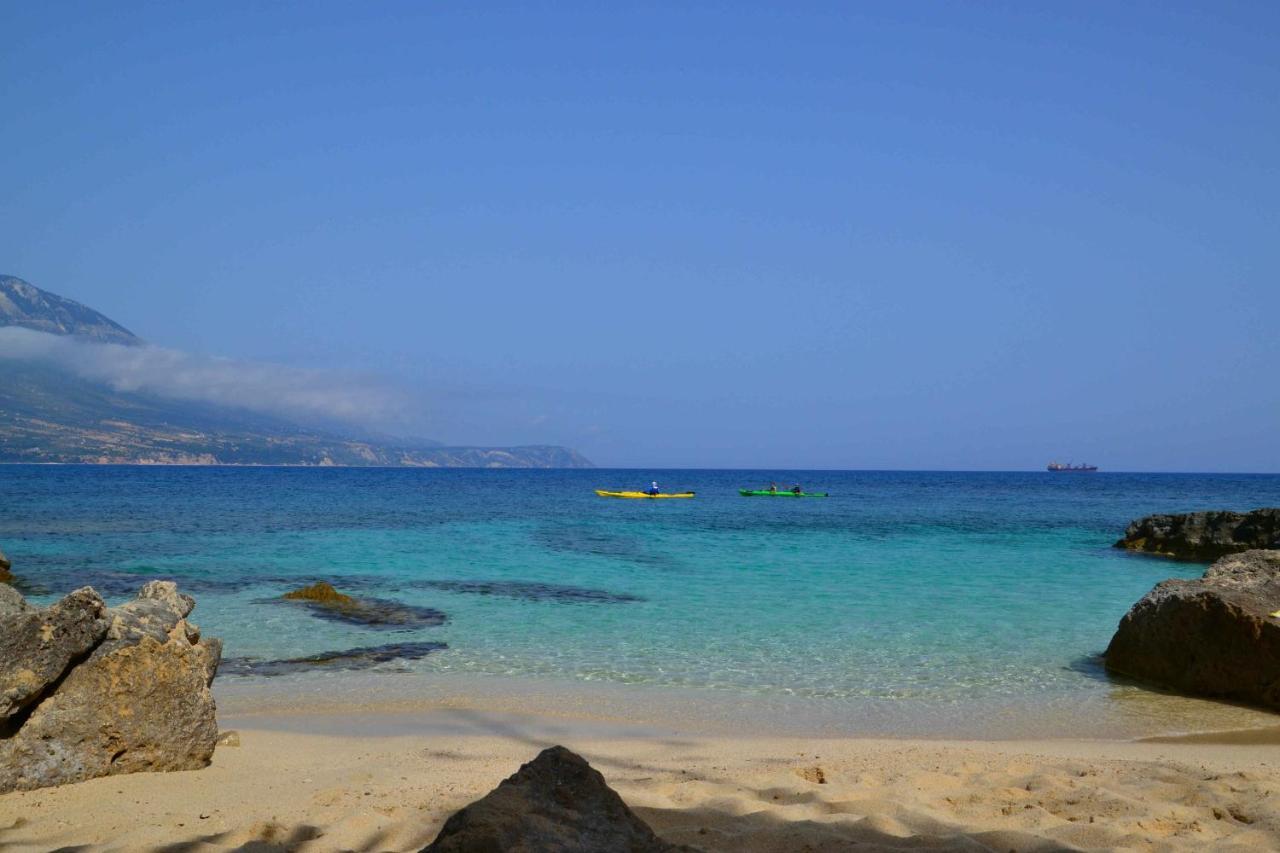 Kefalonia Apartments - Marias Studios - 2 Bedroom Apartment In Orchard, Spartia エクステリア 写真