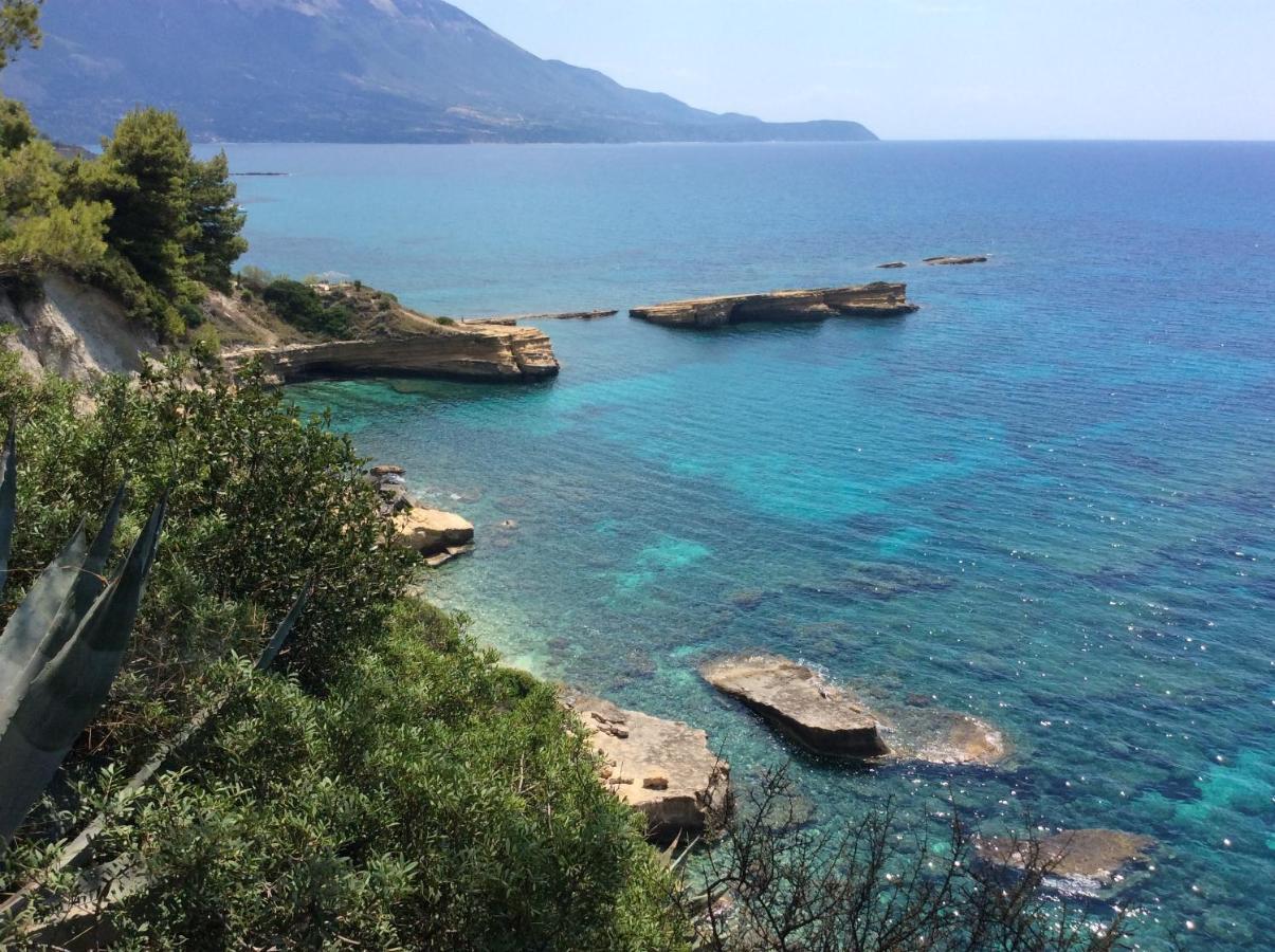 Kefalonia Apartments - Marias Studios - 2 Bedroom Apartment In Orchard, Spartia エクステリア 写真